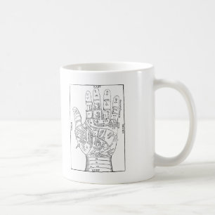 Palmistry, 1671 coffee mug