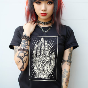 Palmistry Mystic Fortune Tarot Mystic Esoteric T-Shirt