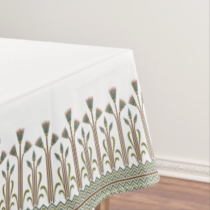 PALMS ART PATTERN TABLECLOTH