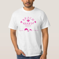 Palms & Dolphins Pink Beach Baby Daddy