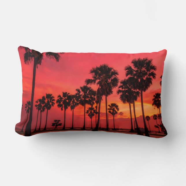palms lumbar pillow (Front)