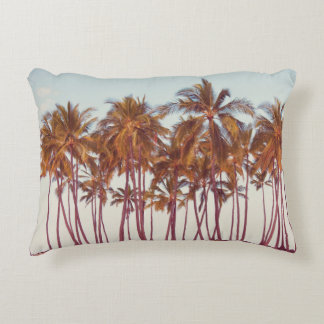 Palms plantation accent pillow