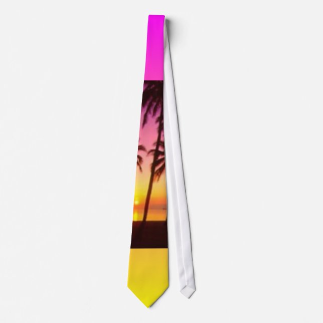 Palms Sunset Tie (Front)