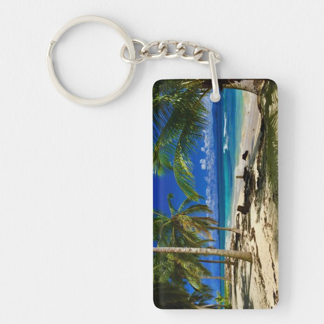 Palms tropicaux San Blas Panama Sandy Beach Island (Devant)
