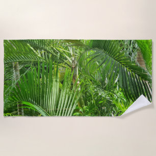PalmTrees Jungle Beach Towel