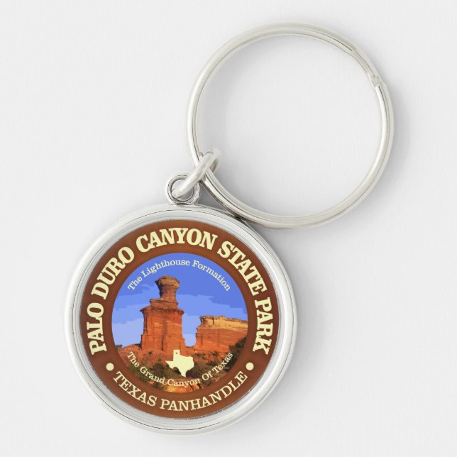 Palo Duro Canyon SP Keychain (Front)