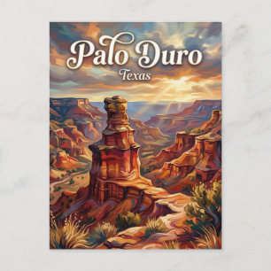 Palo Duro Canyon Texas Postcard