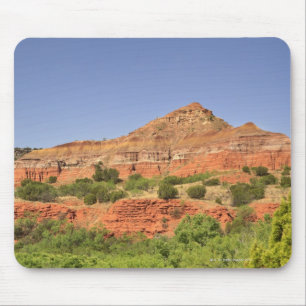 Palo Duro Canyon, Texas. Successive rock layers Mouse Pad