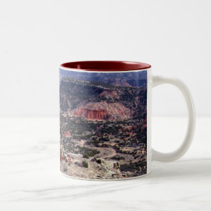 Palo Duro Canyon, Tx Two-Tone Coffee Mug