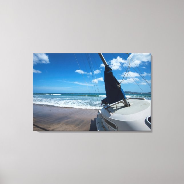 Palo Seco Beach Canvas Print (Front)