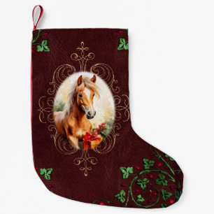 Palomino Colt and Christmas Presents Small Christmas Stocking