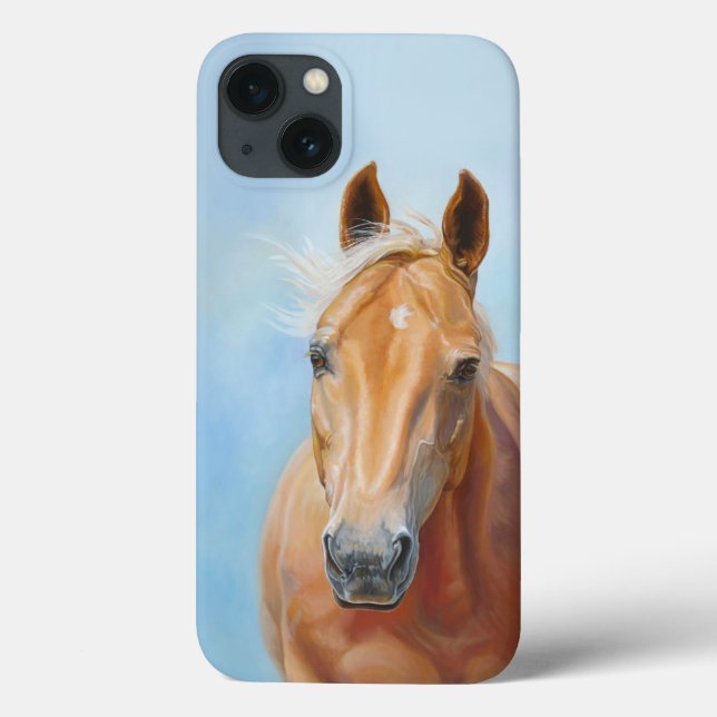 Palomino Horse équestre Lover iPhone / coque ipad (Verso)