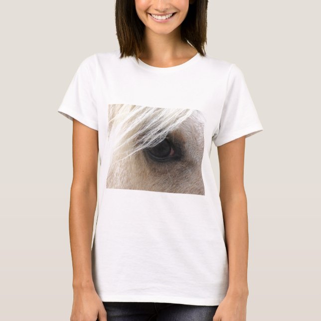 Palomino Horse Eye T-Shirt (Front)