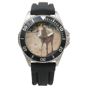 Palomino Horse Greeting,- Watch