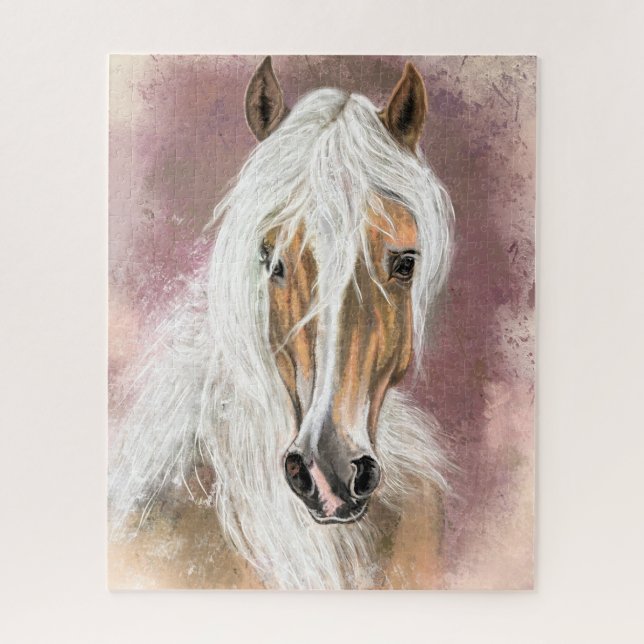 Palomino Horse Jigsaw Puzzle - Peinture (Vertical)