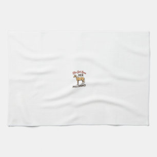 Palomino Horse Lover Vintage Engraving T-Shirt_1 Kitchen Towel