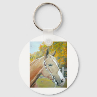 Palomino, Horse pastel Keychain