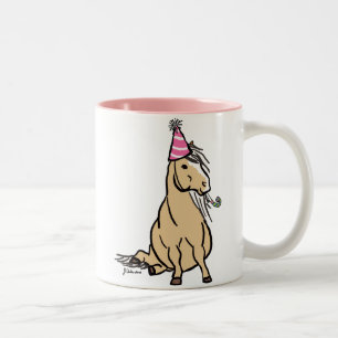 Palomino Party Pony Two-Tone Coffee Mug