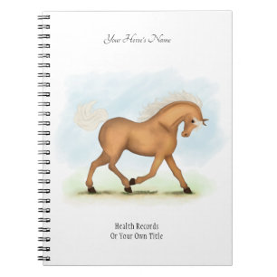 Palomino Personalized Horse / Pony Owner's Journal