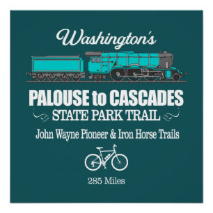 Palouse to Cascades SPT (RT2) Poster