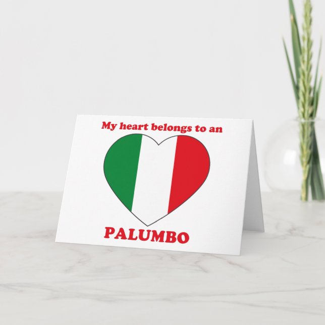 Palumbo Holiday Card (Front)