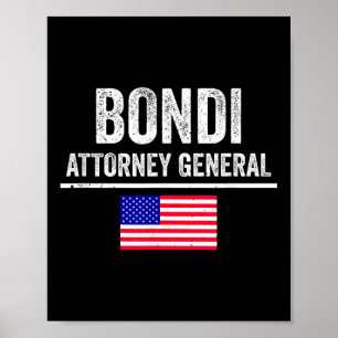 Pam Bondi Attorney General Of President Trump Pick Poster