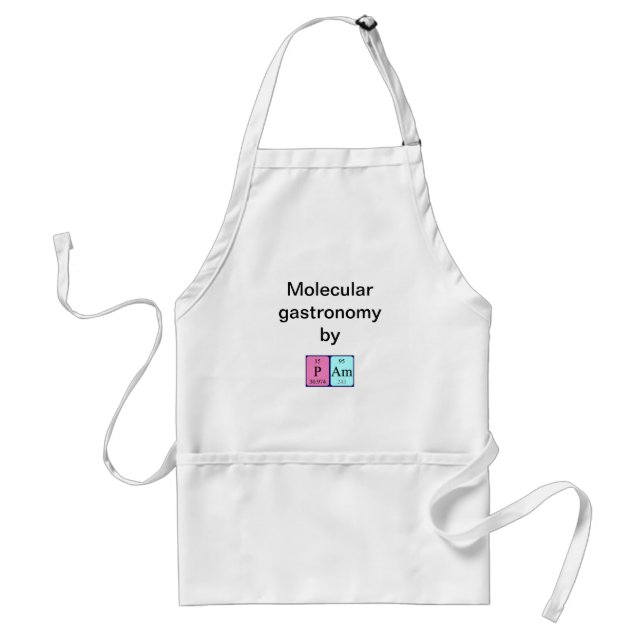 Pam periodic table name apron (Front)