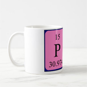 Pam periodic table name mug