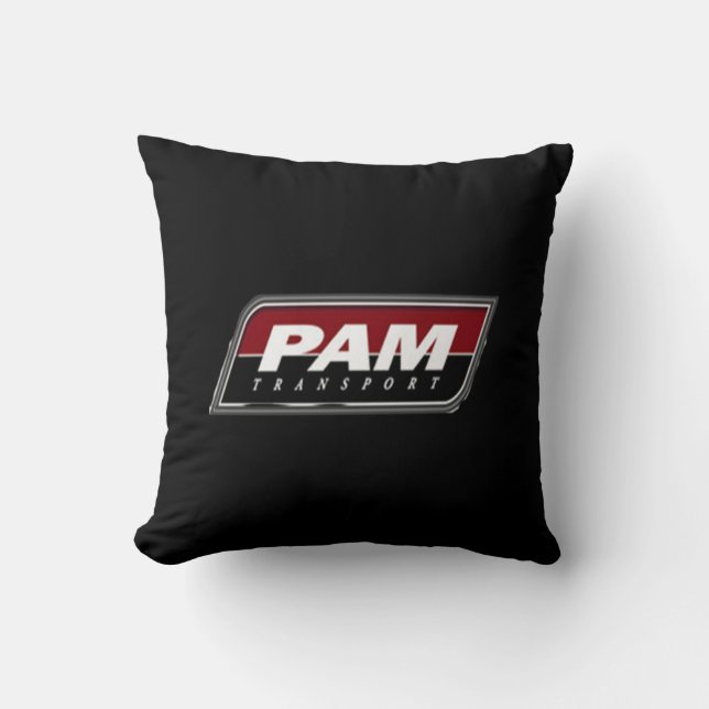 PAM Transport Throw Pillow (Front)
