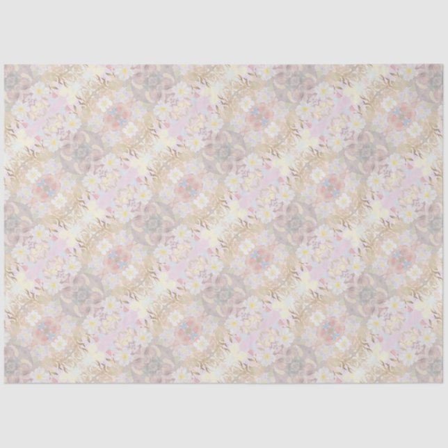 Pamela Pattern B Elegant 18 lb Tissue Paper (Front)