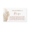 Pampas Grass Bridal Shower Recipe Card Request