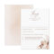Pampas Grass Dried Foliage Wedding RSVP