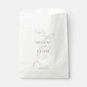 Pampas Grass Favour Bag