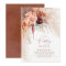 Pampas Grass Floral Burgundy Terracotta Wedding