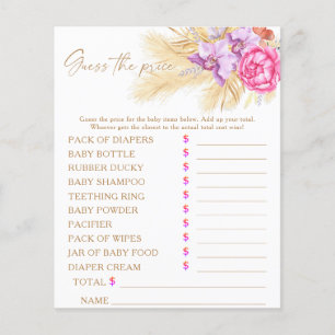 Pampas grass - Guess the price Game