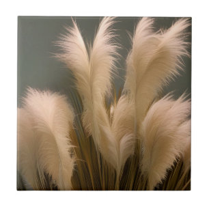 Pampas Grass Photo Realistic Tile