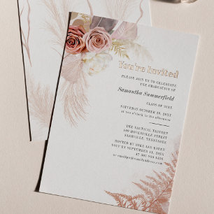 Pampas Grass Terracotta Graduation 2026