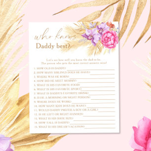 Pampas grass - Who knows daddy best game
