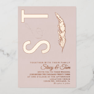 Pampas Logo  Ampersand Wedding Pressed