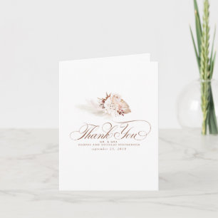 Pampas Mariage de Merci en laiton