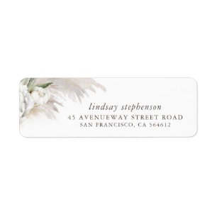 Pampas Pampas Boho en herbe