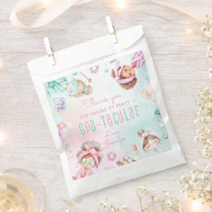 Pamper Party Glam Birthday Spatacular Thank you Favour Bag