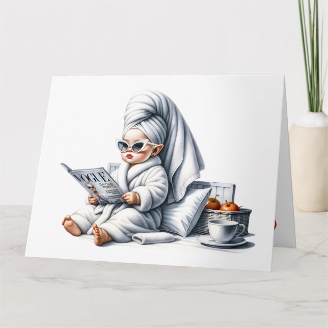 Pamper Yourself  Card (Front)