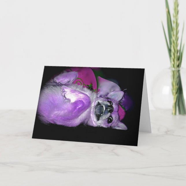 Pamper Yourself Greeting Card (Front)