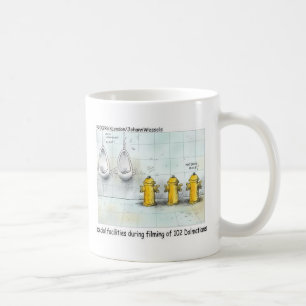 Pampered Dog Bathrooms Funny Gifts & Tees Coffee Mug