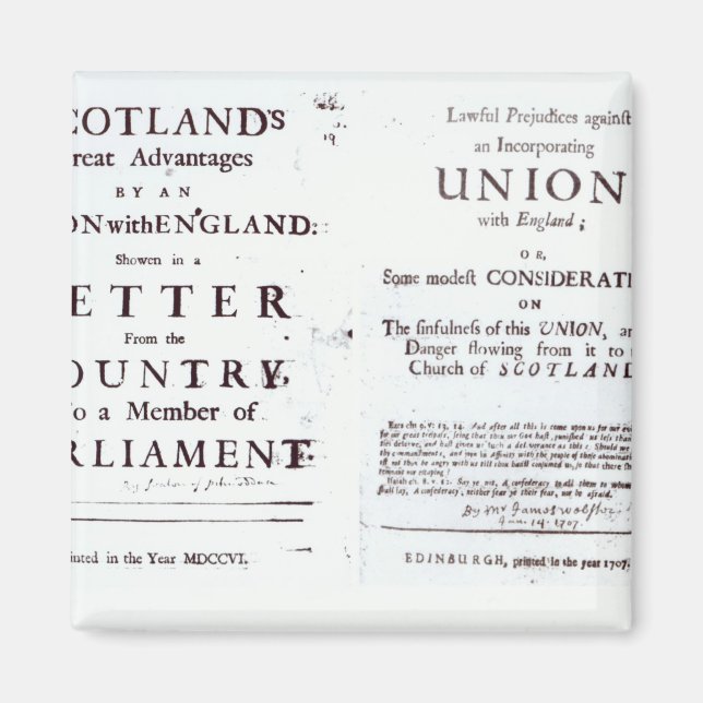 Pamphlets showing both sides magnet (Front)