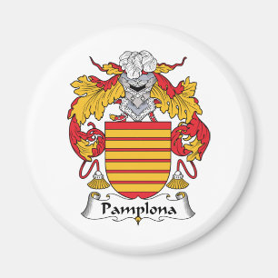 Pamplona Family Crest Magnet