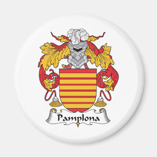 Pamplona Family Crest Magnet