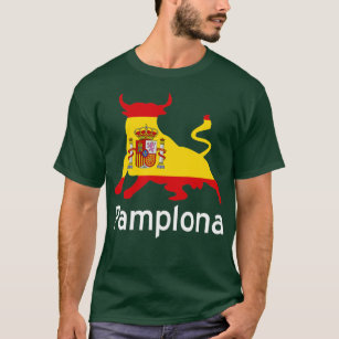 Pamplona Spain Running of the Bulls  T-Shirt
