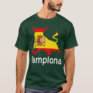Pamplona Spain Running of the Bulls T-Shirt